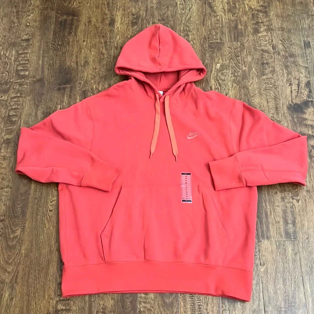 Nike Sportswear Classic Fleece Pull Over Hoodie Size XXL